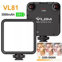 VIJIM VL81 LED Camera Light Portable Fill Light Photography VIJIM VL81 LED Camera Light Portable Fill Light Photography