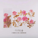 Vintage Dried Flower Stickers for Scrapbooking Journaling Vintage Dried Flower Stickers for Scrapbooking Journaling