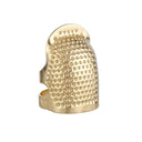 Vintage Gold Needle Thimble for Secure Grip and Easy Threading Vintage Gold Needle Thimble for Secure Grip and Easy Threading
