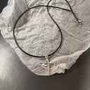 Vintage Leather Star Pendant Necklace Trendy Unisex Jewelry Vintage Leather Star Pendant Necklace Trendy Unisex Jewelry