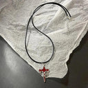 Vintage Leather Star Pendant Necklace Trendy Unisex Jewelry Vintage Leather Star Pendant Necklace Trendy Unisex Jewelry