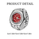 Vintage Punk Finger Ring Watch Gothic Alloy Jewelry Design Vintage Punk Finger Ring Watch Gothic Alloy Jewelry Design