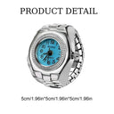 Vintage Punk Finger Ring Watch Gothic Alloy Jewelry Design Vintage Punk Finger Ring Watch Gothic Alloy Jewelry Design