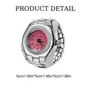 Vintage Punk Finger Ring Watch Gothic Alloy Jewelry Design Vintage Punk Finger Ring Watch Gothic Alloy Jewelry Design