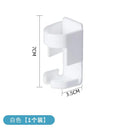 Wall-Mounted Electric Toothbrush Organizer - Space-Saving Rack Wall-Mounted Electric Toothbrush Organizer - Space-Saving Rack