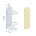 Wall-Mounted Electric Toothbrush Organizer with Drainage Wall-Mounted Electric Toothbrush Organizer with Drainage