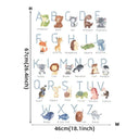 Watercolor Africa Animals Wall Stickers Cute Elephant Giraffe Bear Watercolor Africa Animals Wall Stickers Cute Elephant Giraffe Bear