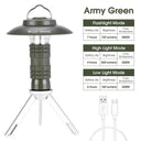West Biking Portable Lantern Magnetic USB Rechargeable Light West Biking Portable Lantern Magnetic USB Rechargeable Light