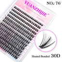 Whimsical Rainbow Cluster False Lashes 3D Customizable Whimsical Rainbow Cluster False Lashes 3D Customizable