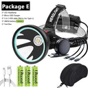 White Yellow Color Led Headlamp Xhp90.2 32W 7800mAh Light White Yellow Color Led Headlamp Xhp90.2 32W 7800mAh Light