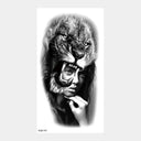 Wild Animal Crown Waterproof Temporary Arm Tattoos Set Wild Animal Crown Waterproof Temporary Arm Tattoos Set