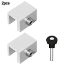 Window Locks for Sliding Doors and Windows Secure Easy Install Aluminum Black Silver Window Locks for Sliding Doors and Windows Secure Easy Install Aluminum Black Silver