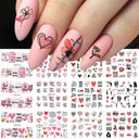 Winter Hedgehog Nail Art Stickers For Charming Nails Set Winter Hedgehog Nail Art Stickers For Charming Nails Set