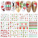 Winter Hedgehog Nail Art Stickers For Charming Nails Set Winter Hedgehog Nail Art Stickers For Charming Nails Set