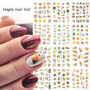 Winter Hedgehog Nail Art Stickers For Charming Nails Set Winter Hedgehog Nail Art Stickers For Charming Nails Set