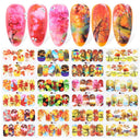 Winter Hedgehog Nail Art Stickers For Charming Nails Set Winter Hedgehog Nail Art Stickers For Charming Nails Set