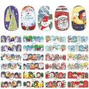 Winter Hedgehog Nail Art Stickers For Charming Nails Set Winter Hedgehog Nail Art Stickers For Charming Nails Set