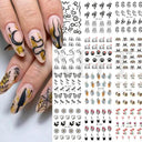 Winter Hedgehog Nail Art Stickers For Charming Nails Set Winter Hedgehog Nail Art Stickers For Charming Nails Set
