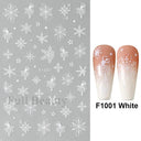 Winter Snowflake Nail Art Stickers for Holiday Glam Designs Winter Snowflake Nail Art Stickers for Holiday Glam Designs