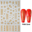 Winter Snowflake Nail Art Stickers for Holiday Glam Designs Winter Snowflake Nail Art Stickers for Holiday Glam Designs