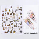 Winter Snowflake Nail Art Stickers for Holiday Glam Designs Winter Snowflake Nail Art Stickers for Holiday Glam Designs