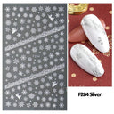 Winter Snowflake Nail Art Stickers for Holiday Glam Designs Winter Snowflake Nail Art Stickers for Holiday Glam Designs
