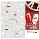 Winter Snowflake Nail Art Stickers for Holiday Glam Designs Winter Snowflake Nail Art Stickers for Holiday Glam Designs