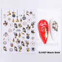 Winter Snowflake Nail Art Stickers for Holiday Glam Designs Winter Snowflake Nail Art Stickers for Holiday Glam Designs