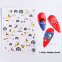 Winter Snowflake Nail Art Stickers for Holiday Glam Designs Winter Snowflake Nail Art Stickers for Holiday Glam Designs