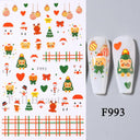 Winter Snowflake Nail Art Stickers for Holiday Glam Designs Winter Snowflake Nail Art Stickers for Holiday Glam Designs