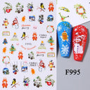 Winter Snowflake Nail Art Stickers for Holiday Glam Designs Winter Snowflake Nail Art Stickers for Holiday Glam Designs