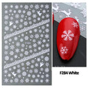 Winter Snowflake Nail Art Stickers for Holiday Glam Designs Winter Snowflake Nail Art Stickers for Holiday Glam Designs