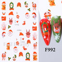 Winter Snowflake Nail Art Stickers for Holiday Glam Designs Winter Snowflake Nail Art Stickers for Holiday Glam Designs