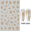 Winter Snowflake Nail Art Stickers for Holiday Glam Designs Winter Snowflake Nail Art Stickers for Holiday Glam Designs