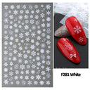 Winter Snowflake Nail Art Stickers for Holiday Glam Designs Winter Snowflake Nail Art Stickers for Holiday Glam Designs