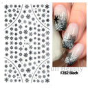Winter Snowflake Nail Art Stickers for Holiday Glam Designs Winter Snowflake Nail Art Stickers for Holiday Glam Designs