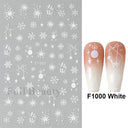 Winter Snowflake Nail Art Stickers for Holiday Glam Designs Winter Snowflake Nail Art Stickers for Holiday Glam Designs
