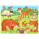 Wooden Cartoon Animal 3D Puzzle for Kids Educational Toy Wooden Cartoon Animal 3D Puzzle for Kids Educational Toy