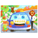 Wooden Cartoon Animal 3D Puzzle for Kids Educational Toy Wooden Cartoon Animal 3D Puzzle for Kids Educational Toy