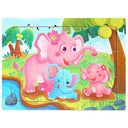 Wooden Cartoon Animal 3D Puzzle for Kids Educational Toy Wooden Cartoon Animal 3D Puzzle for Kids Educational Toy