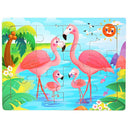 Wooden Cartoon Animal 3D Puzzle for Kids Educational Toy Wooden Cartoon Animal 3D Puzzle for Kids Educational Toy