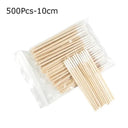 Wooden Cotton Swab Manicure Tool Set for Nail Care Kit Wooden Cotton Swab Manicure Tool Set for Nail Care Kit
