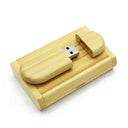 Wooden Engraved Logo USB Flash Drive Custom Wedding Gift Wooden Engraved Logo USB Flash Drive Custom Wedding Gift