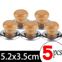 Wooden Heat Resistant Replacement Knobs For Universal Lids Wooden Heat Resistant Replacement Knobs For Universal Lids