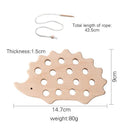 Wooden Hedgehog Montessori Toy for Interactive Learning Fun Wooden Hedgehog Montessori Toy for Interactive Learning Fun