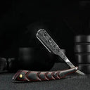 Wooden Straight Edge Barber Razor Premium Stainless Steel Shaver Wooden Straight Edge Barber Razor Premium Stainless Steel Shaver