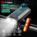 X-TIGER Waterproof USB Charging Bike Light For Bicycles X-TIGER Waterproof USB Charging Bike Light For Bicycles