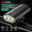 X-TIGER Bicycle Lights Waterproof USB Charging Bike Light X-TIGER Bicycle Lights Waterproof USB Charging Bike Light