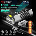 1800 Lumen Bike Light For Night Rides 1800 Lumen Bike Light For Night Rides