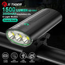 X-Tiger Bike Light Headlight Bicycle Lamp With Power Bank X-Tiger Bike Light Headlight Bicycle Lamp With Power Bank